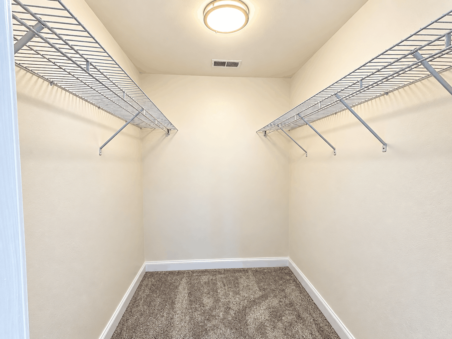 Real estate photography sample master closet