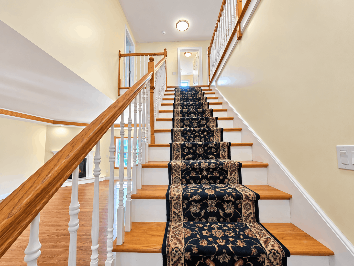 Real estate photography sample stairs