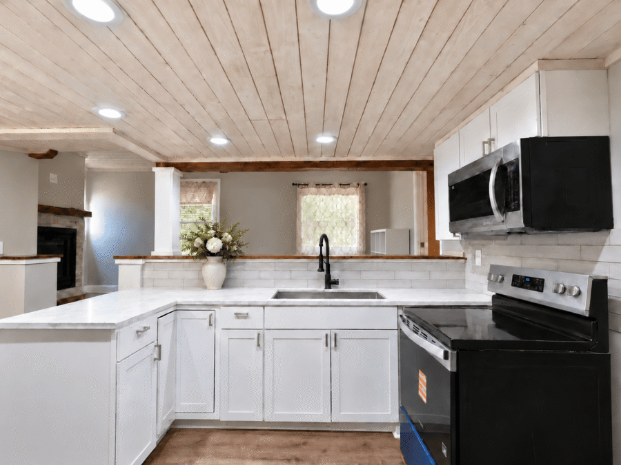 basement kitchen